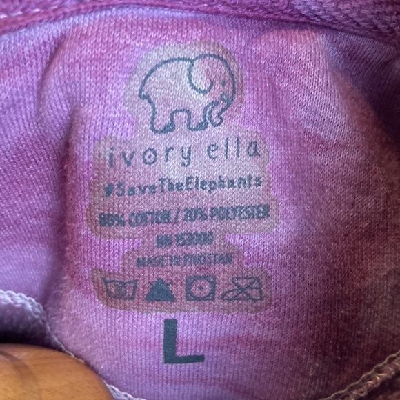 Ivory Ella Bundle: Oversized Hoodie Sweatshirt & Long Sleeved T-Shirt Cozy Comfy - Picture 16 of 16